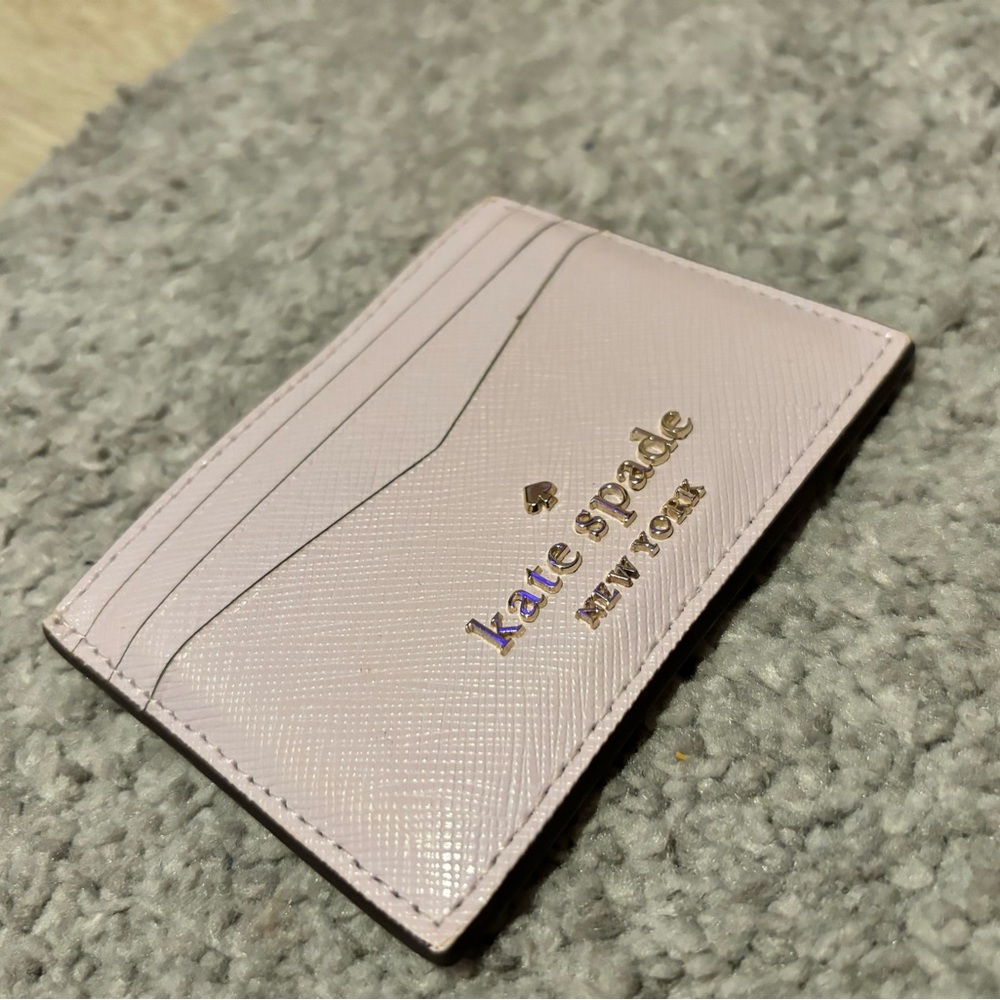 Kate Spade Light Purple Wallet Card Holder